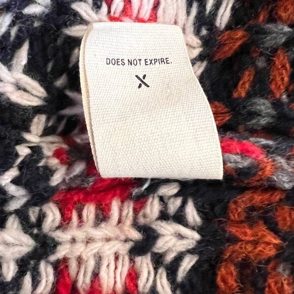 Alex Mill Fair Isle Wool Blend Cardigan Size Large - Picture 11 of 13